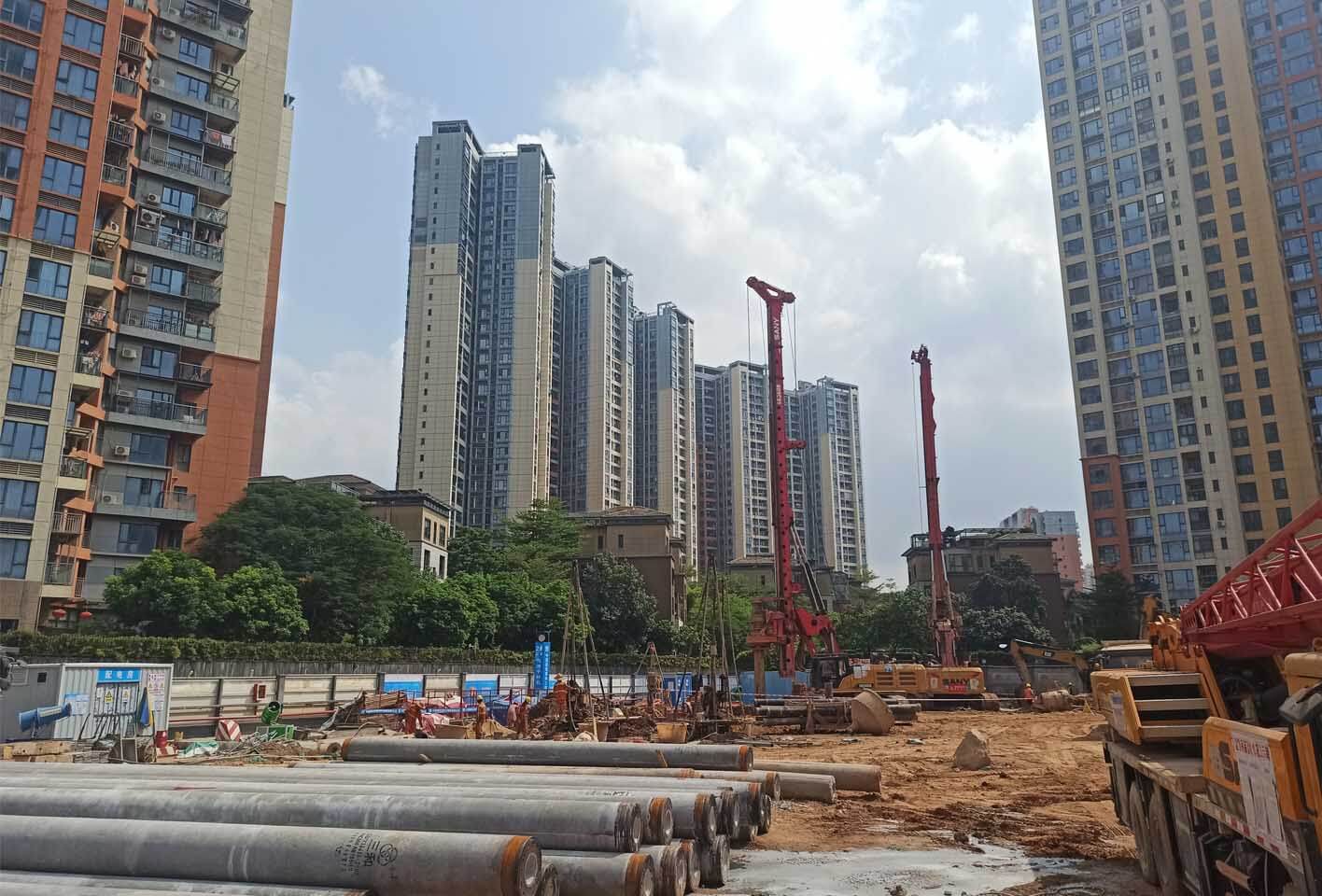 龙岗街道五联上艺小学新建工程-桩基及基坑支护工程