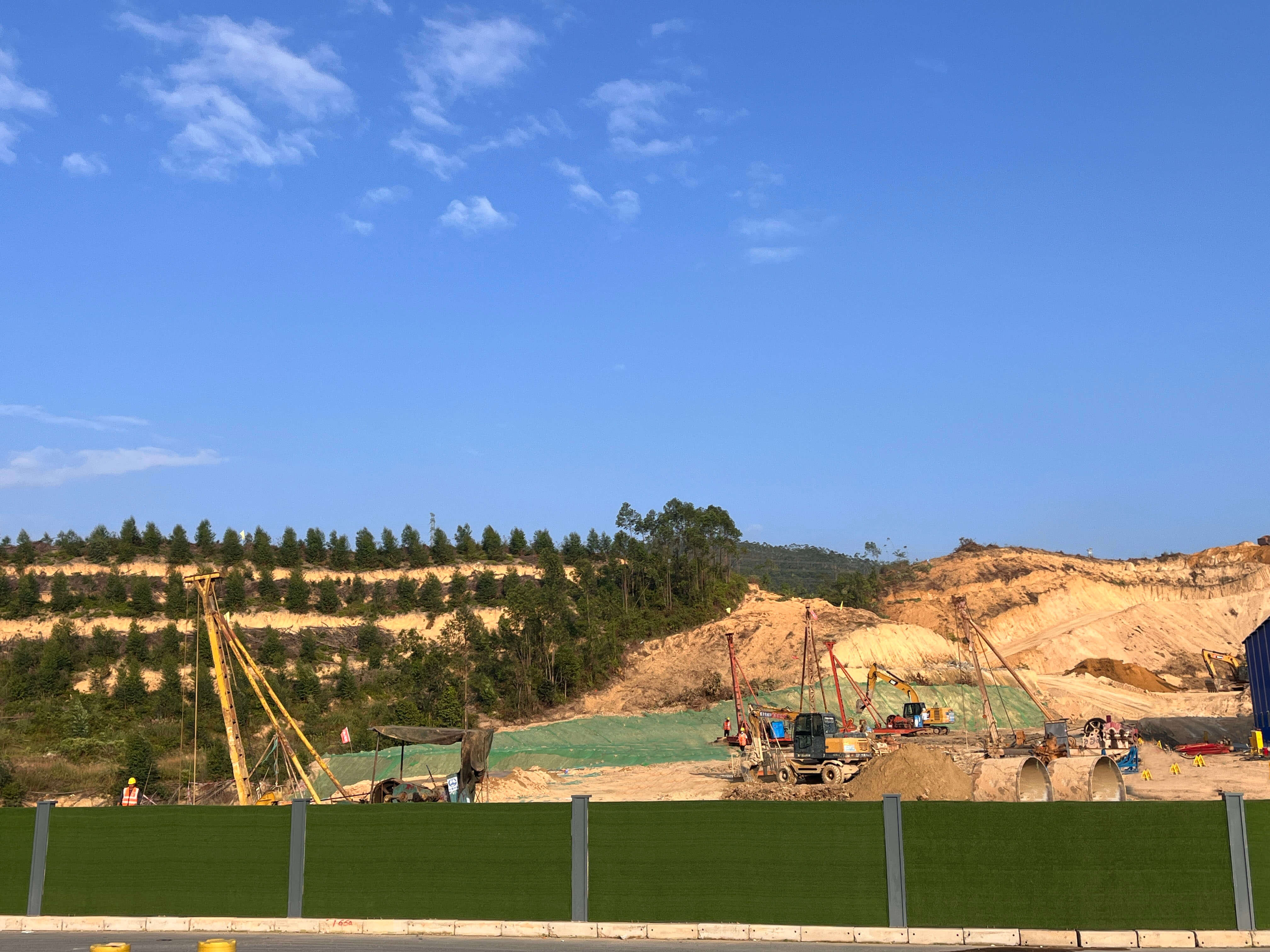 深东大道（创智路至新福路）建设工程施工总承包Ⅰ标（1号桥桩基工程）